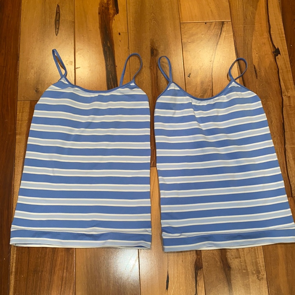 NWOT~ XHILARATION INTIMATE STRIPED TANK TOPS~ WOMENS SMALL